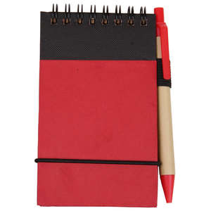 Eco/Recycled Jotter Red/Black