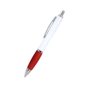 Emissary Click Pen Red/White