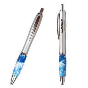 Custom Promotional Emissary Click Pen - Cloud/Technology Theme