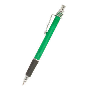 Souvenir Click Pen Green, Translucent