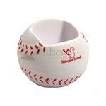 Promotional Sport & Outdoor Stress Balls - Baseball Cell Phone Holder Stress Ball