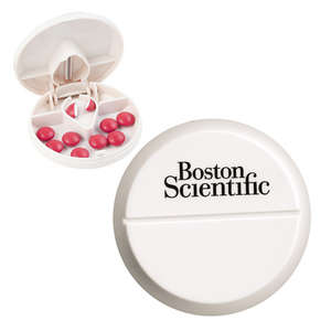 Custom Promotional Compact Pill Cutter/Dispenser