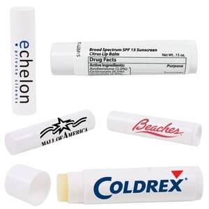 Custom Promotional Classic Lip Balm - SPF 15