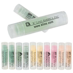 Custom Promotional Fruity Lip Balm - SPF 15