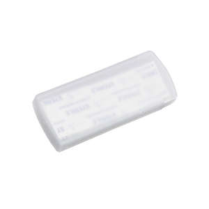 Bandage Carrier Clear Frosted