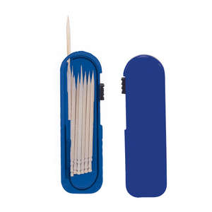 Toothpick Carrier Blue