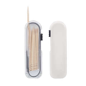 Toothpick Carrier White