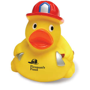 Fireman Rubber Duck 
