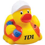 Promotional Party Supplies, Toys & Games - Construction Worker Rubber Duck