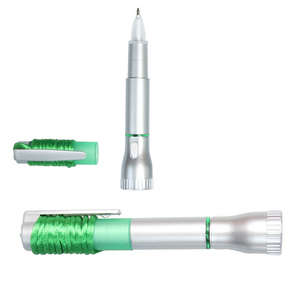Pen Light with Breakaway Lanyard Green