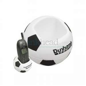 Soccer Cell Phone Holder Stress Ball 
