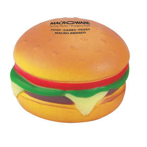 Custom Promotional Hamburger Stress Reliever