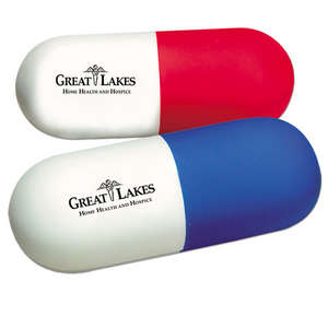 Custom Promotional Pill Stress Reliever