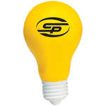 Imprinted Technology Stress Balls - Light Bulb Stress Reliever