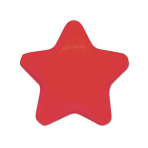 Star Stress Reliever Red