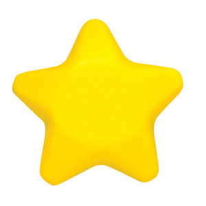 Star Stress Reliever Yellow