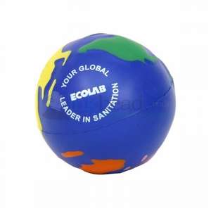 Multicolored Earthball Stress Ball