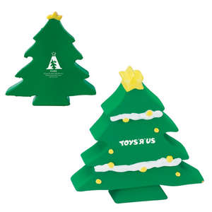 Custom Promotional Christmas Tree Stress Reliever