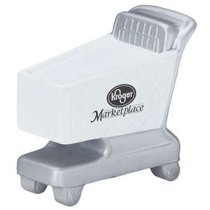 Custom Promotional Shopping Cart Stress Reliever
