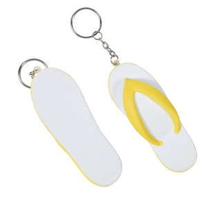 Flip Flops Stress Reliever Key Chain 