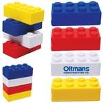 Customized Construction & Building Stress Balls - Building Block Stress Reliever