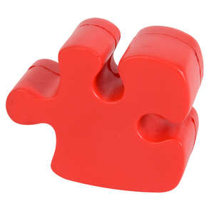 Puzzle Piece Stress Reliever Red