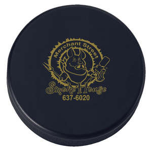 Custom Promotional Hockey Puck Stress Reliever