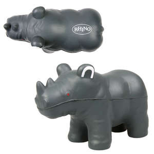 Custom Promotional Rhino Stress Reliever