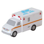 Personalized Transportation Stress Balls - Ambulance Stress Reliever