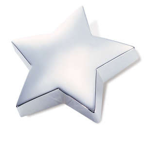 Star Paperweight Silver