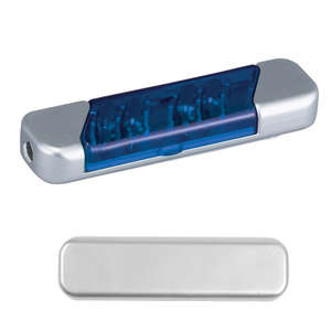Flat Mini Tool Kit Blue, Translucent