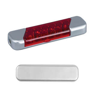 Flat Mini Tool Kit Red, Translucent