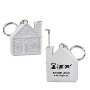 3 Ft. House Tape Measure Key Chain 