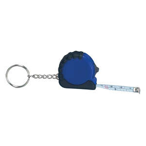 3-1/4 Ft. Mini Grip Tape Measure Key Chain Blue