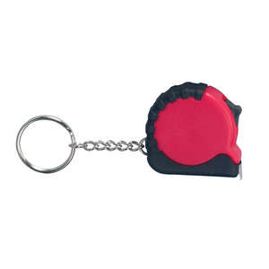 3-1/4 Ft. Mini Grip Tape Measure Key Chain Red