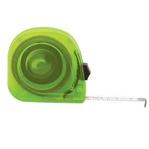 10 Ft. Translucent Tape Measure Green, Translucent