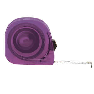 10 Ft. Translucent Tape Measure Purple, Translucent