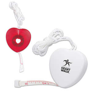 5 Ft. Heart Tape Measure with Neck Strap 