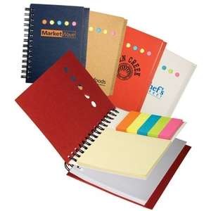 Custom Promotional Eco Mini-Sticky Book with Ruler