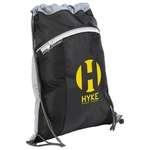 Promotional Promotional Products - Cyclone Mesh Pocket Drawstring Backpack