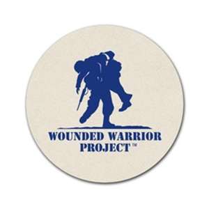 Custom Promotional Faux Suede Circle Coaster - 4" Diameter