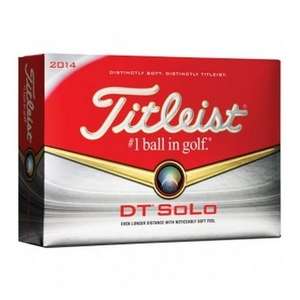 Custom Promotional Titleist DT SoLo - Dozen Golf Ball Pack