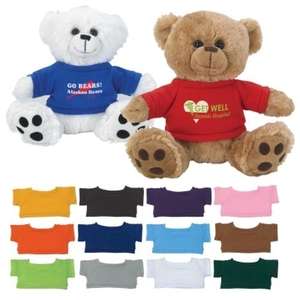 Custom Promotional Plush Big Paw Bear with Shirt