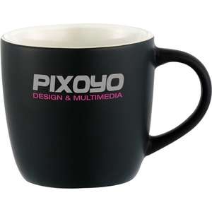 Riviera Mug - Electric Black/White