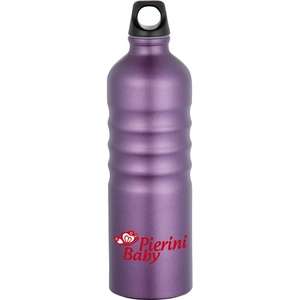 Gemstone Aluminum Sport Bottle Purple, Amethyst