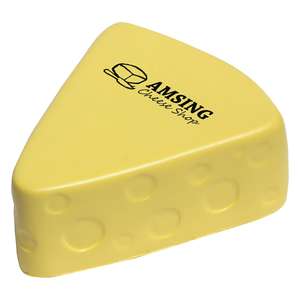 Custom Promotional Cheese Stress Ball