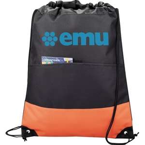 The Legends Drawstring Backpack Orange