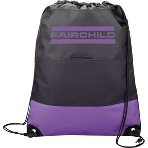 The Legends Drawstring Backpack Purple