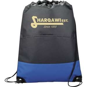 The Legends Drawstring Backpack Blue, Royal