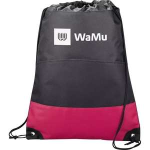 The Legends Drawstring Backpack Red